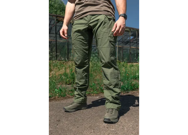 Штани Helikon MBDU Ripstop Olive Green Long Фото 2